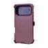 Defender Case w/ Clip For iPhone 18 Pro Max (dark cherry)