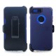 Defender Case w/ Clip For iPhone 8, 7 (blue)