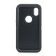 Defender Case w/ Clip For iPhone XR (black)