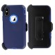 Defender Case w/ Clip For iPhone XS Max (blue)
