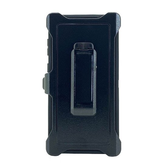 Defender Case w/ Clip For Samsung  Note 10 Plus (black)