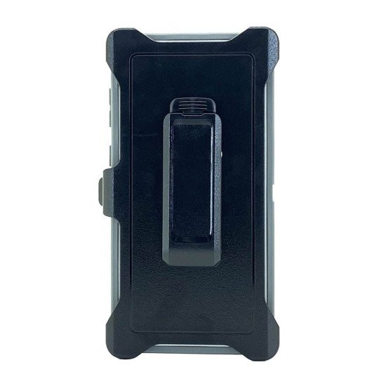 Defender Case w/ Clip For Samsung  Note 10 Plus (grey)