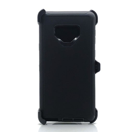 Defender Case w/ Clip For Samsung  Note 9 (black)