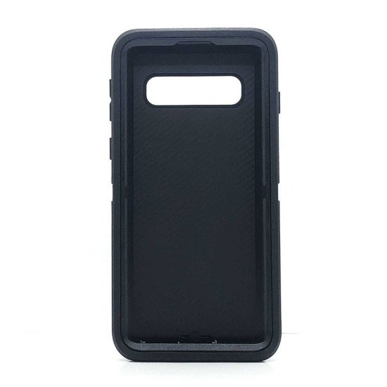 Defender Case w/ Clip For Samsung  S10E (black)
