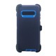 Defender Case w/ Clip For Samsung  S10 Plus (blue)