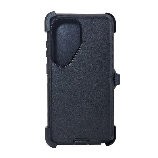 Defender Case w/ Clip For Samsung Galaxy S25 (black)
