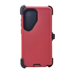 Defender Case w/ Clip For Samsung Galaxy S26 Ultra (red)