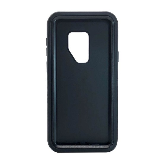Defender Case w/ Clip For Samsung  S9 Plus (black)