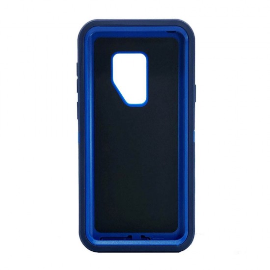 Defender Case w/ Clip For Samsung  S9 Plus (blue)