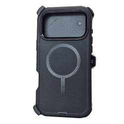 Magsafe Defender Case w/ Clip For iPhone 18 Pro Max (black)