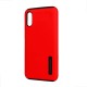 Ultra Matte Hybrid Case For Samsung A02, A022 (red)