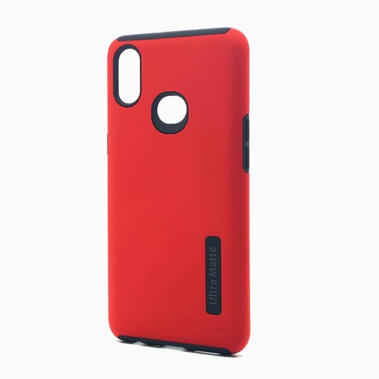 Ultra Matte Hybrid Case For Samsung Galaxy A11 (red)