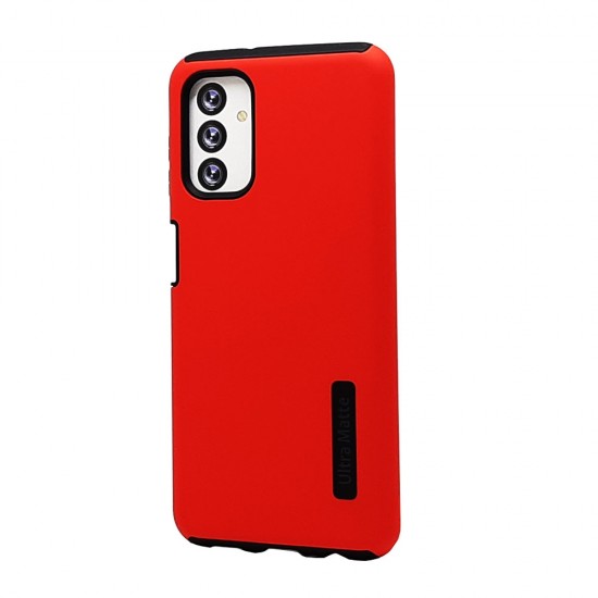 Ultra Matte Hybrid Case For Samsung A14 5G (red)