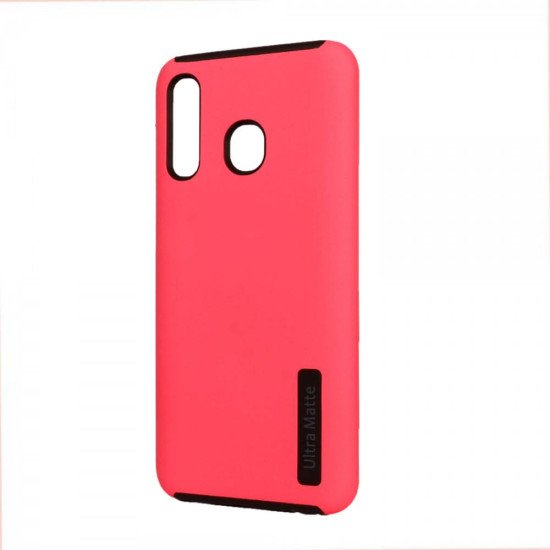 Ultra Matte Hybrid Case For Samsung A20 / A30 (hotpink)