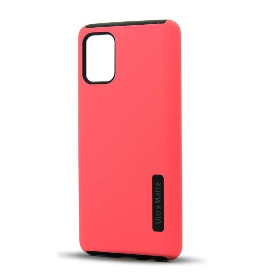 Ultra Matte Hybrid Case For Samsung A73 5G (hotpink)