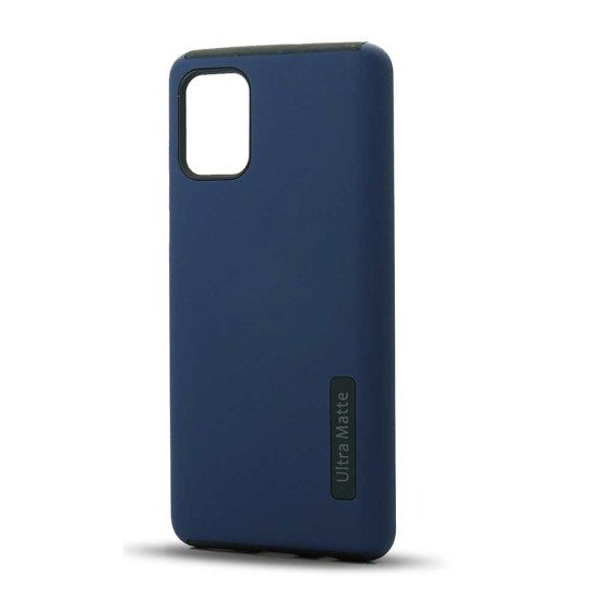 Ultra Matte Hybrid Case For Samsung A02S (navy)