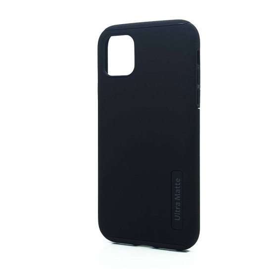 Ultra Matte Hybrid Case For iPhone 12 Pro Max (black)