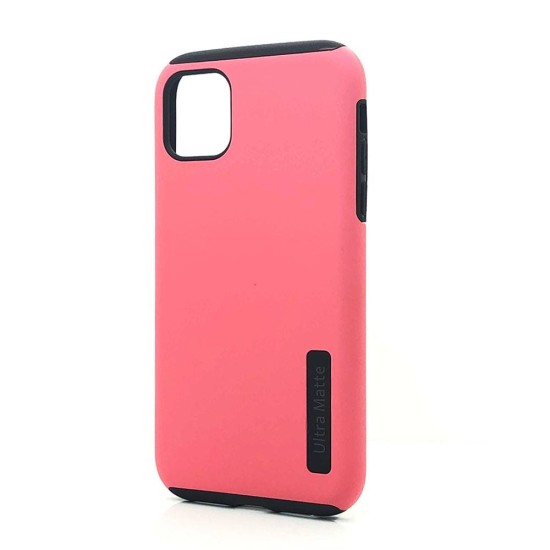 Ultra Matte Hybrid Case For iPhone 12 Pro Max (hotpink)
