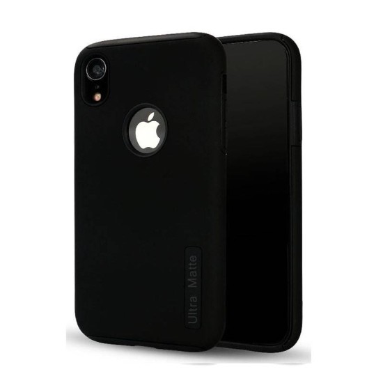 Ultra Matte Hybrid Case For iPhone XR (black)