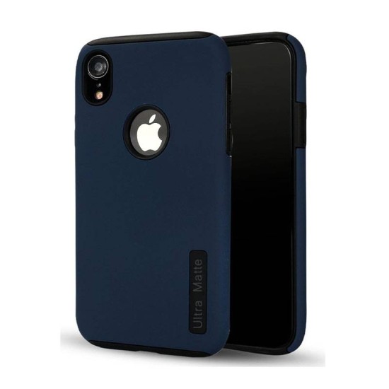 Ultra Matte Hybrid Case For iPhone XR (navy)