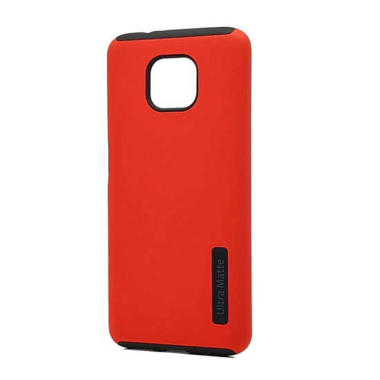 Ultra Matte Hybrid Case For Motorola Moto G Power 2021 (red)