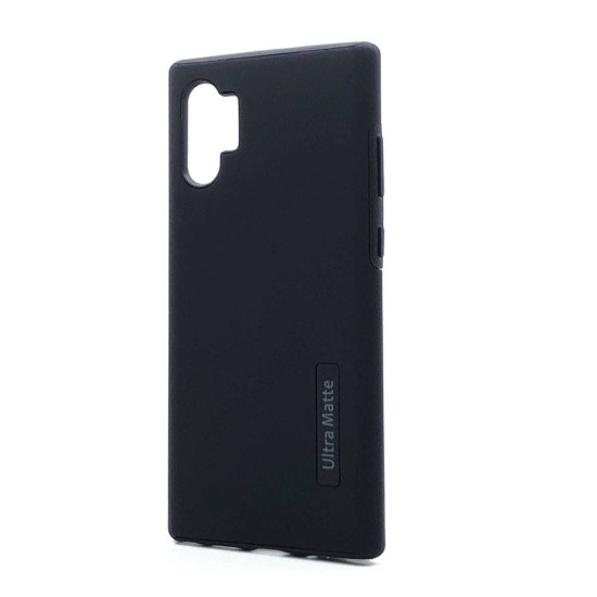 Ultra Matte Hybrid Case For Samsung Note 10 Plus (black)
