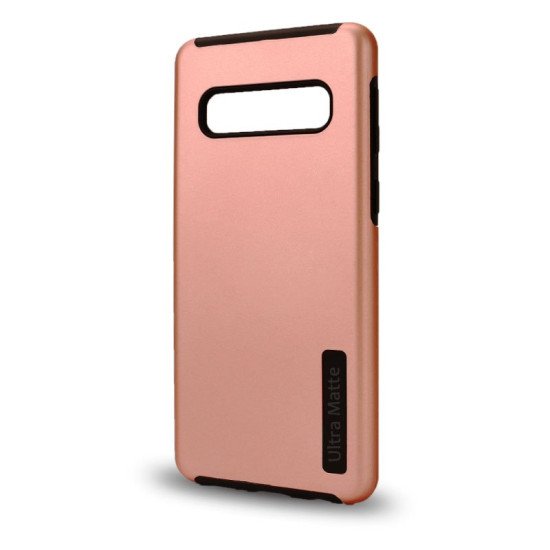 Ultra Matte Hybrid Case For Samsung S10 Plus (rose gold)