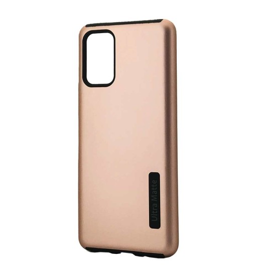 Ultra Matte Hybrid Case For Samsung A72, A726 (rose gold)