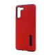 Ultra Matte Hybrid Case For Samsung S21 FE (red)