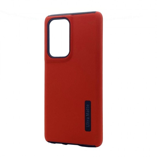 Ultra Matte Hybrid Case For Samsung S21 Ultra (red)
