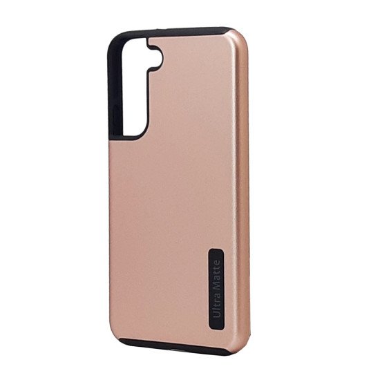 Ultra Matte Hybrid Case For Samsung S22 Plus (rose gold)