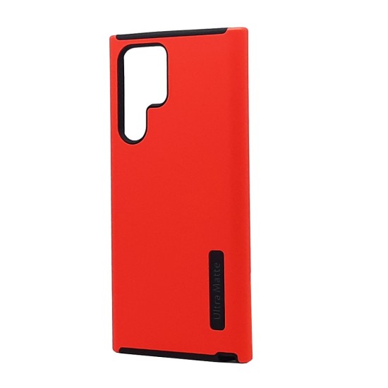 Ultra Matte Hybrid Case For Samsung S23 Ultra (red)