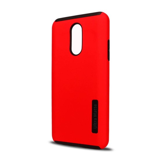 Ultra Matte Hybrid Case For LG Stylo 5 (red)