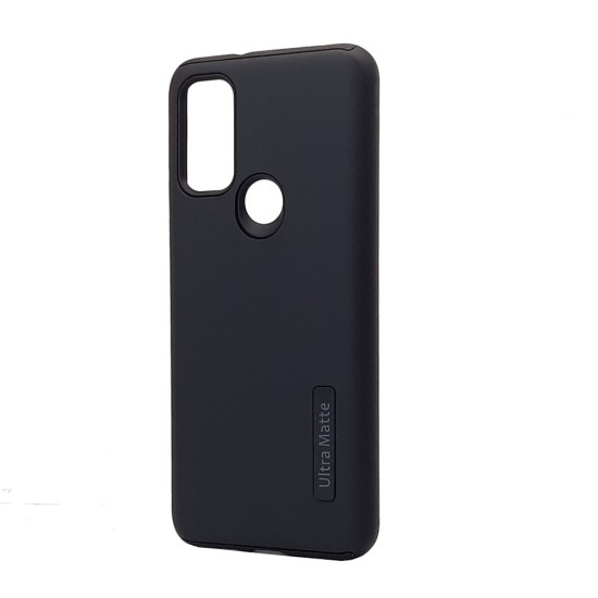 Ultra Matte Hybrid Case For Motorola Moto G Pure (black)