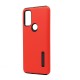 Ultra Matte Hybrid Case For Motorola Moto G Pure (red)