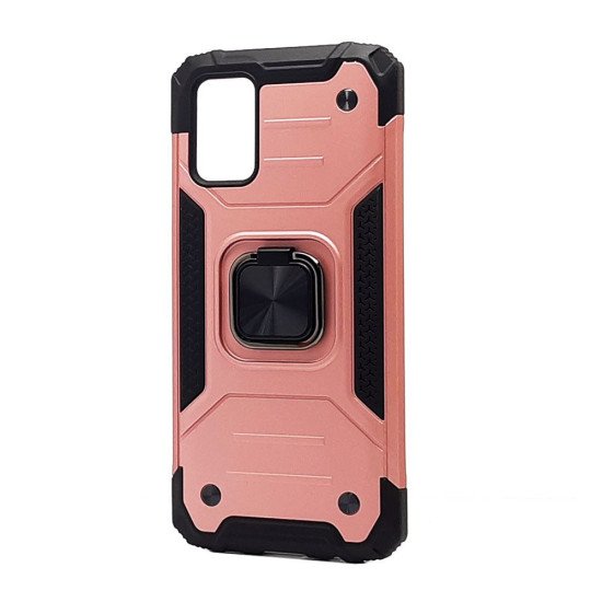 Armor Hybrid Case w/ Kickstand for Samsung Galaxy A72 5G, A726 (rose gold)