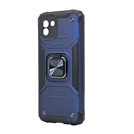 Armor Hybrid Case w/ Kickstand for Samsung Galaxy A03 (blue)