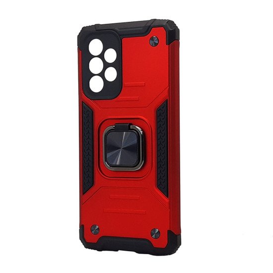 Armor Hybrid Case w/ Kickstand for Samsung Galaxy A33 5G (red)