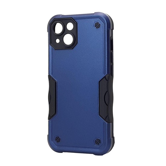 Commander Hybrid Case For iPhone 14 (blue)