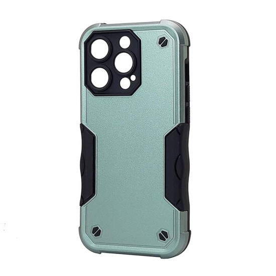 Commander Hybrid Case For iPhone 14 Pro (green)