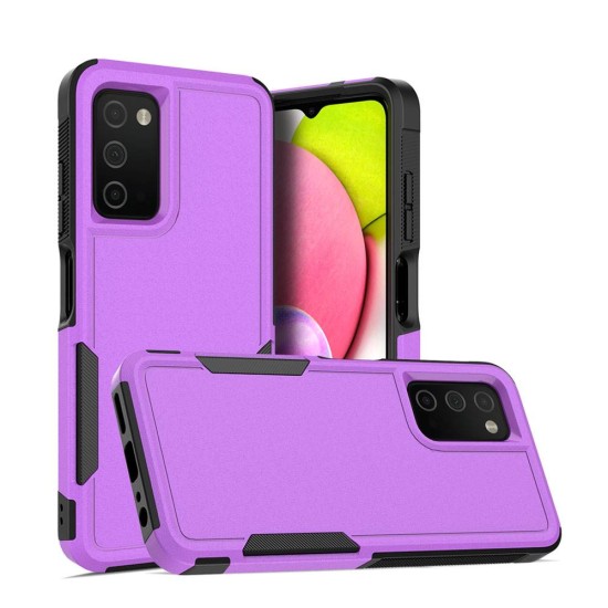 Traveler Hybrid Case For Samsung A03S U.S. (purple) Traveler Hybrid Case For Samsung A03S U.S. (purple)