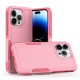 Traveler Hybrid Case For iPhone 15 Pro (pink)