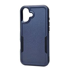 Traveler Hybrid Case For iPhone 16 (navy) Traveler Hybrid Case For iPhone 16 (navy)