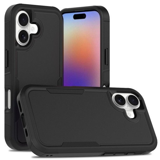 Traveler Hybrid Case For iPhone 17 (black) Traveler Hybrid Case For iPhone 17 (black)