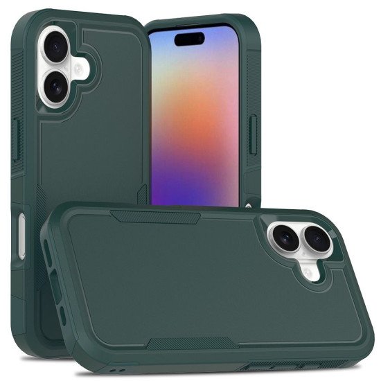 Traveler Hybrid Case For iPhone 17 (green) Traveler Hybrid Case For iPhone 17 (green)