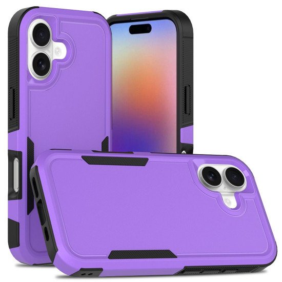 Traveler Hybrid Case For iPhone 17 (purple) Traveler Hybrid Case For iPhone 17 (purple)
