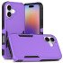 Traveler Hybrid Case For iPhone 17 (purple)