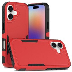 Traveler Hybrid Case For iPhone 17 (red)
