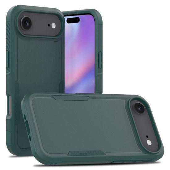 Traveler Hybrid Case For iPhone 17 Air (green)