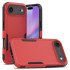 Traveler Hybrid Case For iPhone 17 Air (red)